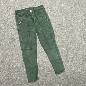 American eagle high rise Army green jegging